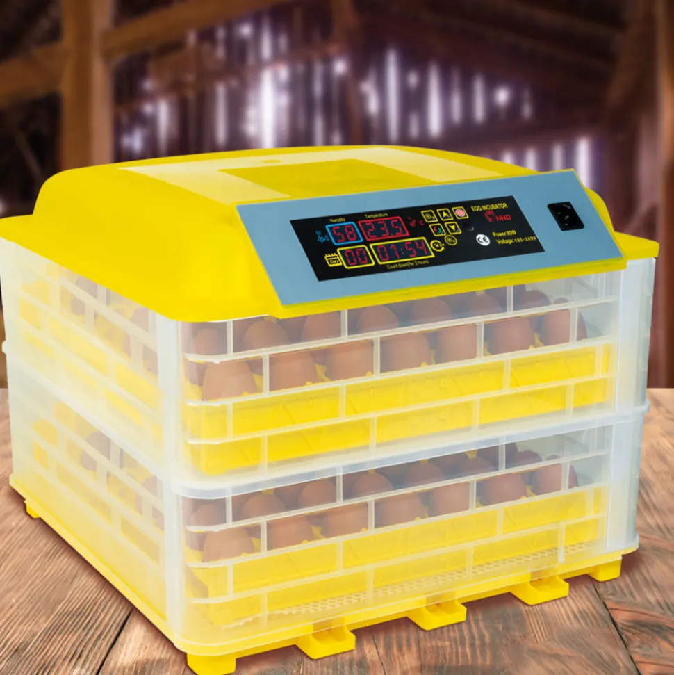IDMARKET - Couveuse automatique 112 oeufs incubateur autonome intelligent