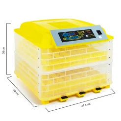 IDMARKET - Couveuse automatique 112 oeufs incubateur autonome intelligent