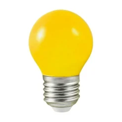 ILLUPRO - Ampoule guinguette multicolores 1w lot de 10 e27 led plastique professionnelle