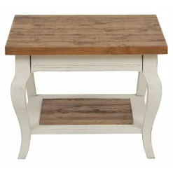 INTERIOR'S - Bout de canapé bois blanc - provence interior's