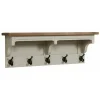INTERIOR'S - Etagère porte-manteaux bois blanc - provence interior's