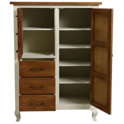 INTERIOR'S - Meuble de rangement bois blanc - provence interior's