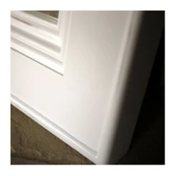 INTERIOR'S - Miroir rectangulaire mdf blanc - harmonie interior's