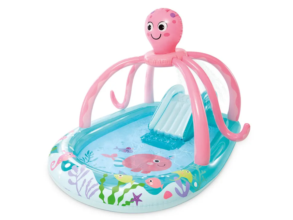 INTEX - Aire de jeux gonflable pieuvre