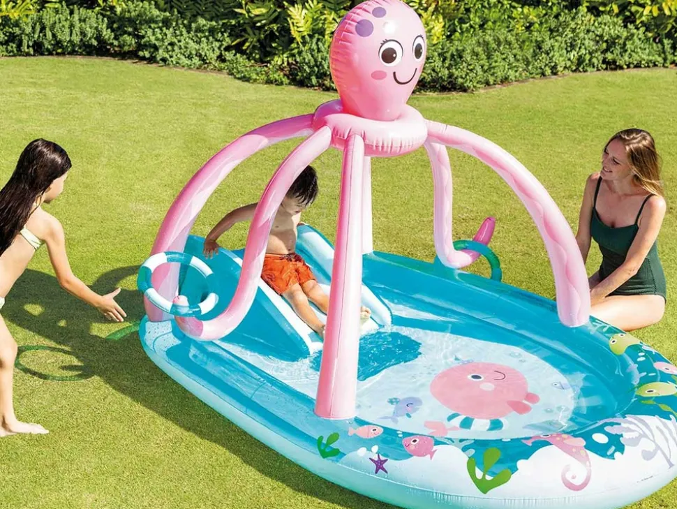INTEX - Aire de jeux gonflable pieuvre