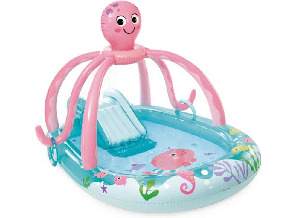 INTEX - Aire de jeux gonflable pieuvre