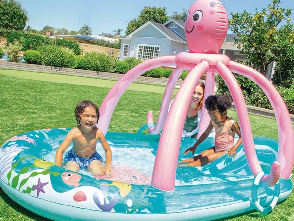 INTEX - Aire de jeux gonflable pieuvre