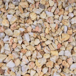 JARDINEX - Gravier roulé silex orangé 8/16 mm- big bag 1t (16 m²) - orange