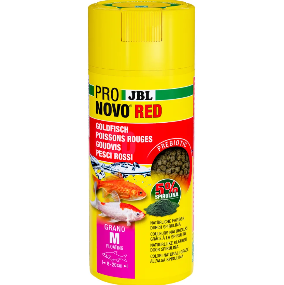 JBL - Aliment Pronovo Red poissons rouges grano M 250ml