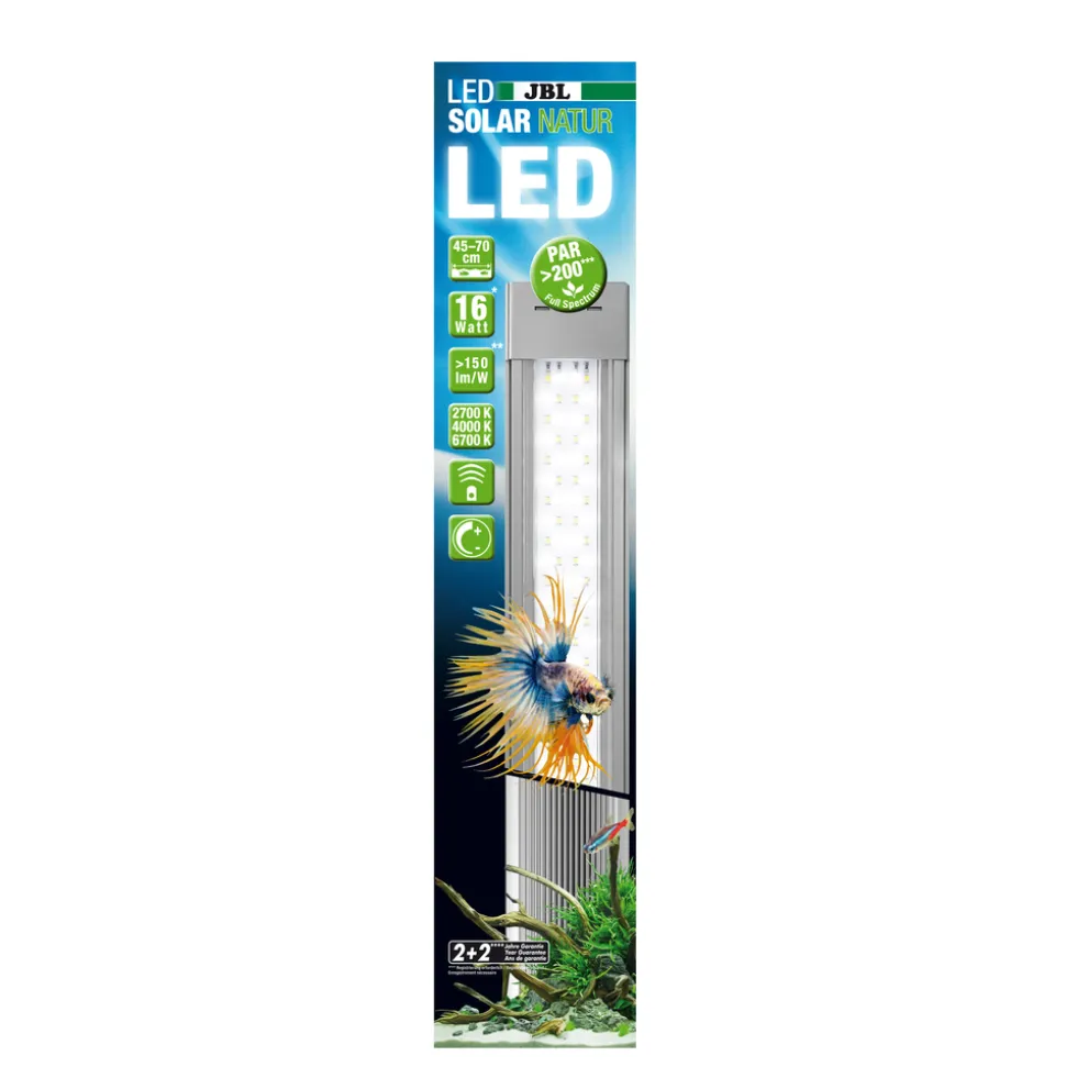 JBL - Rampe d'éclairage Led pour aquarium, Solar Natur 16W - 438mm