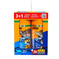 JBL - Turtle Menu, alimentation pour tortues d'eau : 250ml - 3+1 offert