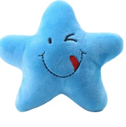 Jouet en peluche pour chien avec des motifs de fruits et d'animaux de dessin animé