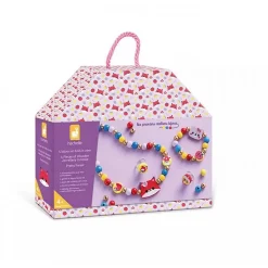 JURATOYS-JANOD - Kit de création de bijoux en bois pour enfants - pretty forest