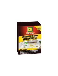 KB - Diffuseur électrique multi-insectes + recharge 35ml /nc - kb