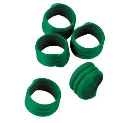 KERBL - Bagues d’identification Ø16mm 20 pces vert