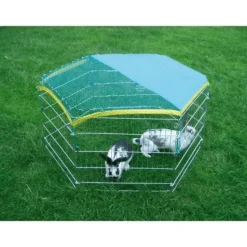 KERBL - Kerbl - enclos extérieur zingué avec portillon pour rongeurs