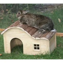 KERBL - Maison nature 30x20x19cm - pour rongeur- kerbl