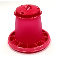 KERBL - Nourisseur pour volailles trémie 1,5L couleur fuschia