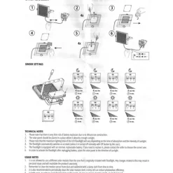 KOBI - Projecteur solaire 30w 2100 lumens professionnel détecteur de mouvement led blanc froid 6500k extérieur