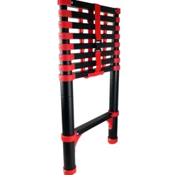 KRAFT MULLER - Échelle télescopique kraft müller 2,6m en aluminium bricolage pliable extensible unique droite multi-fonction, charge 150 kg