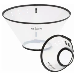 KVP - Collier de protection isabelino pour chiens saf-t-clear transparent (30-76 cm)