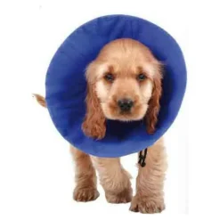 KVP - Collier de protection isabelino pour chiens ez soft bleu (14-31 cm)