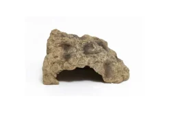 LA FERME TROPICALE - Cachette d'angle small pour reptile 14 x 10,5 x 8 cm - grotte pour reptiles (lézards, serpents, tortues), amphibiens et inverté
