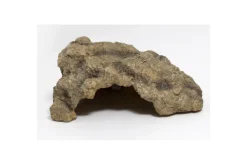 LA FERME TROPICALE - Cachette d'angle large pour reptile 28 x 20 x 13,5 cm - grotte pour reptiles (lézards, serpents, tortues), amphibiens et inverté