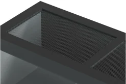 LA FERME TROPICALE - Terrarium en pvc à assembler 90 x 45 x 45 cm - pour reptiles (lézards, tortues, serpents), amphibiens et invertébrés