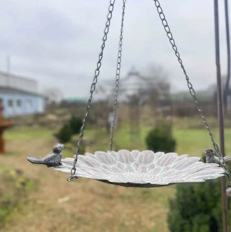 LA GRANDE PRAIRIE - Mangeoire à suspendre en fer 30x57cm