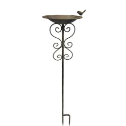 LA GRANDE PRAIRIE - Mangeoire oiseaux à planter 28x26x132cm