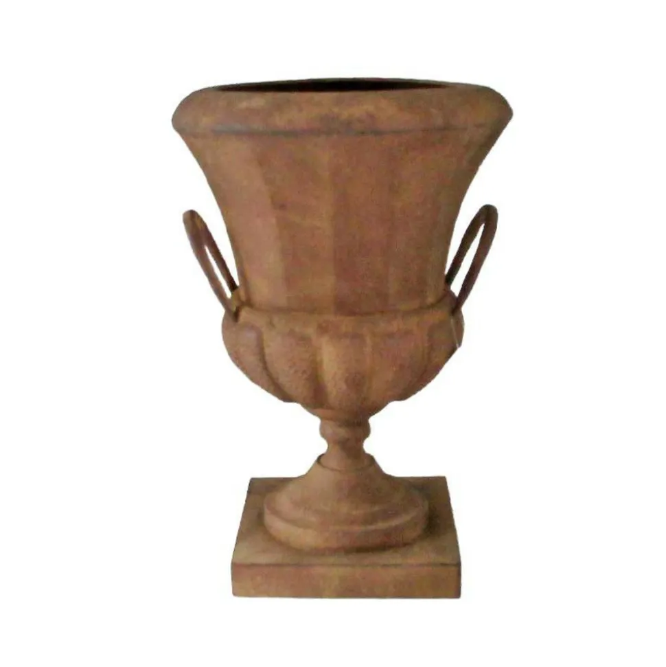 LA GRANDE PRAIRIE - Vase métal 32x32x45cm