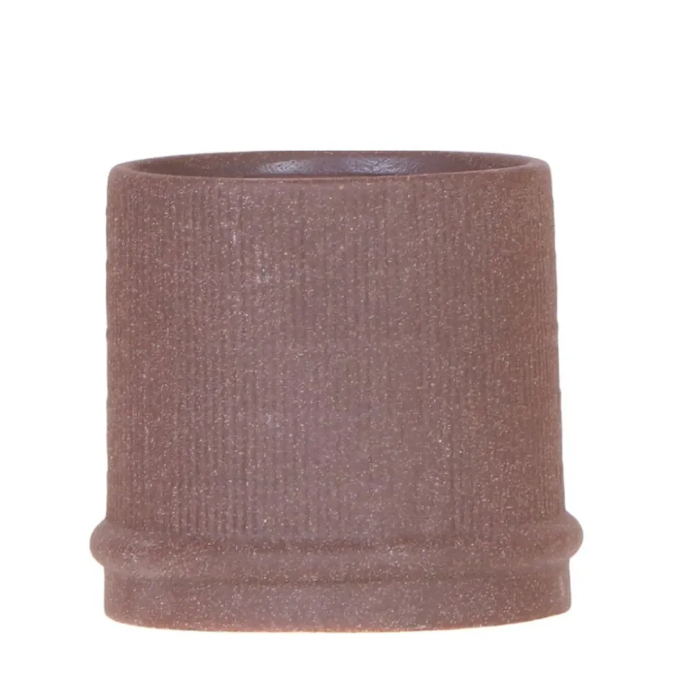 LA GREEN TOUCH - Pot balinais brun - design élégant