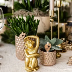 LA GREEN TOUCH - Pot diamond pearl - sable