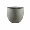 LA GREEN TOUCH - Pot grigio new egg béton 65 cm