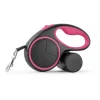 Laisse automatique pour chien rose rouge - mcboson - modèle 3 m
