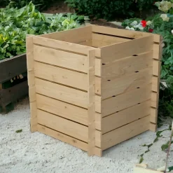 LE LIVET - Composteur adèle 120 l châtaignier