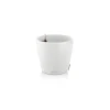 LECHUZA - Pot Classico Color, coloris blanc - D.13xH.12cm