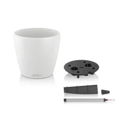 LECHUZA - Pot Classico Color, coloris gris ardoise D.43xH.40cm