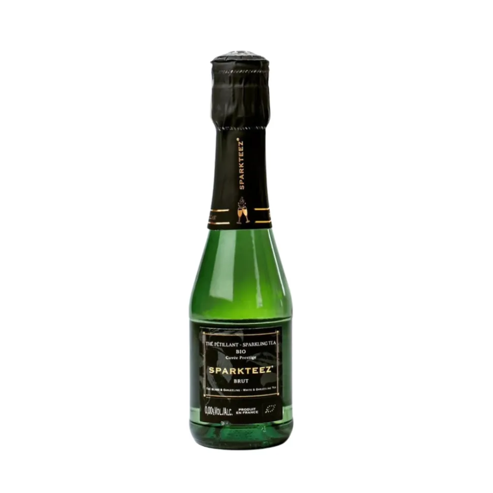 LES GOURMANDISES DE SOPHIE - Thé pétillant "Sparkteez", cuvée Prestige bio - 20cl