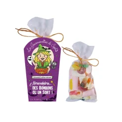 LES GOURMANDISES DE SOPHIE - Pot confiseries maléfiques : guimauves et bonbons gélifiés - 115g