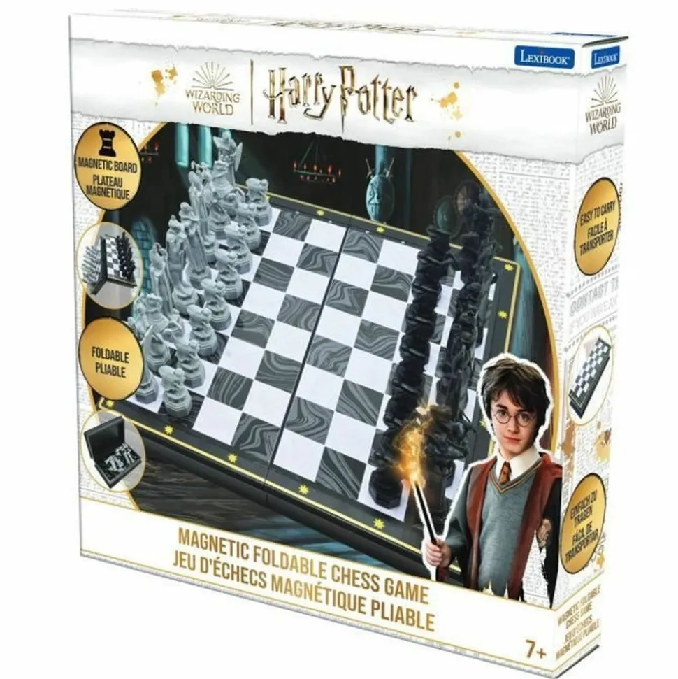 LEXIBOOK - Jeu d'échecs harry potter magnétique pliable