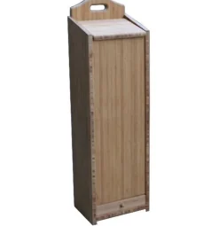 LINITOP - Roger orfevre huche à pain avec tiroir en bambou - 190610