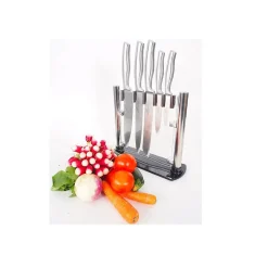 Lion sabatier bloc de 5 couteaux inox - 669582