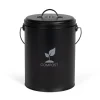 Livoo seau à compost de cuisine 6l noir - mes154n