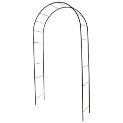 LOUIS MOULIN - Arche "Basics" tube rond 16 mm noir brillant 130 x 40 x 250 cm
