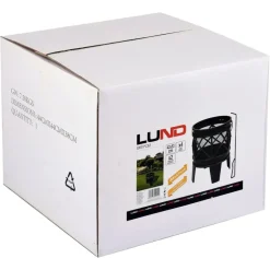 LUND - Foyer 2 en 1 avec poignées noir