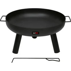 LUND - Foyer avec poignées noir