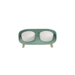 M PETS - Gamelle double surélevée m.pets altitude - 2x50 ml