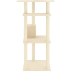 MAISON EXCLUSIVE - Arbre à chat avec griffoirs en sisal crème 123 cm
